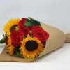 Roses and Sunflowers Bouquet paint by numbers