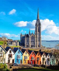 St Colmans Cathedral Cobh paint by numbers