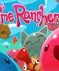 Slime Rancher Poster paint by numbers