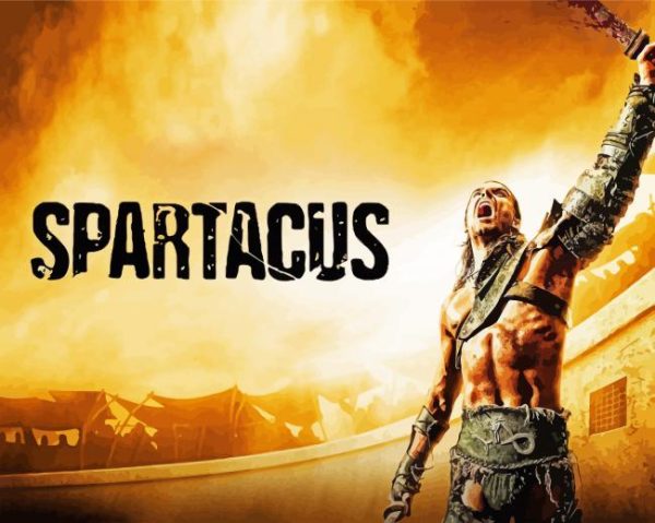Spartacus Serie paint by numbers