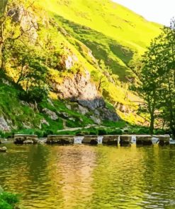 Stepping Stones Dovedale paint by numbers