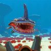 Subnautica Video Game paint by numbers