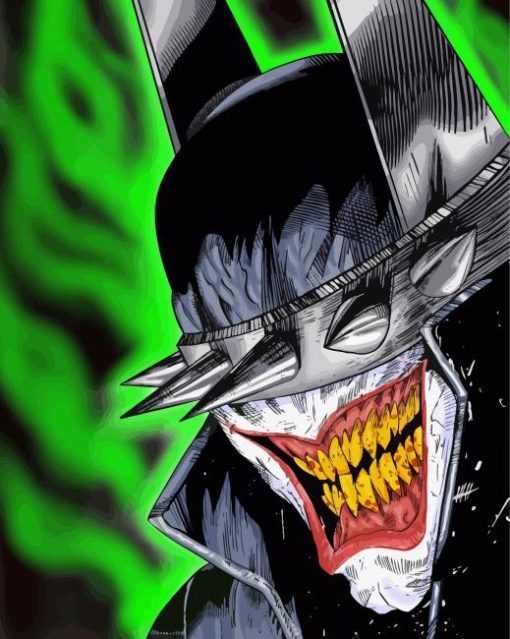 The Batman Who Laughs Art paint by numbers