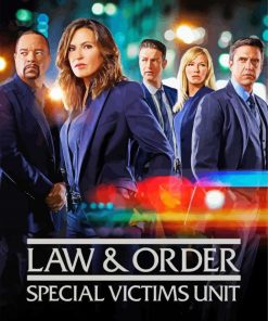 The Law and Order Serie paint by numbers