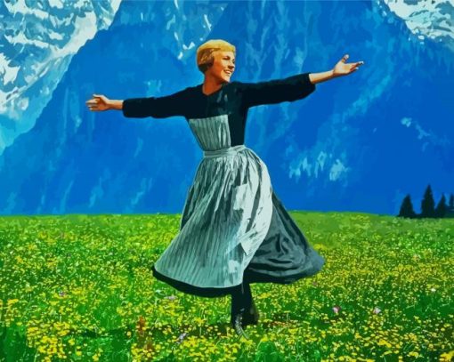 The Sound of Music Art paint by numbers