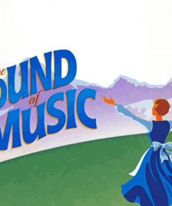 The Sound of Music Movie paint by numbers