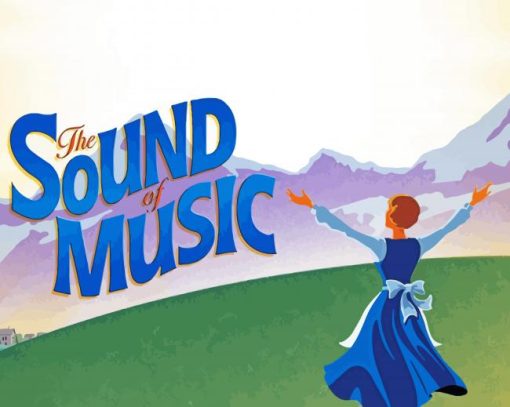 The Sound of Music Movie paint by numbers