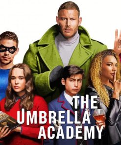 Umbrella Academy Characters paint by numbers