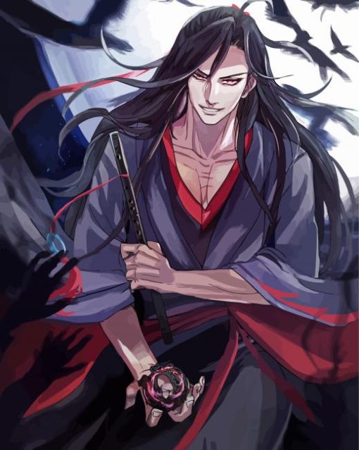 Wei Wuxian paint by numbers