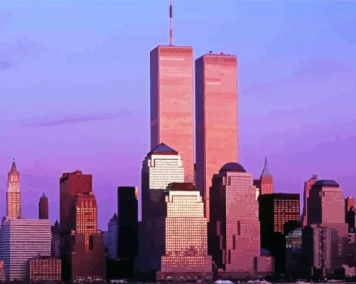 World Trade Center paint by numbers