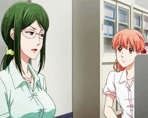 Wotakoi Love is Hard for Otaku Characters paint by numbers