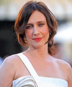 Adorable Vera Farmiga paint by numbers