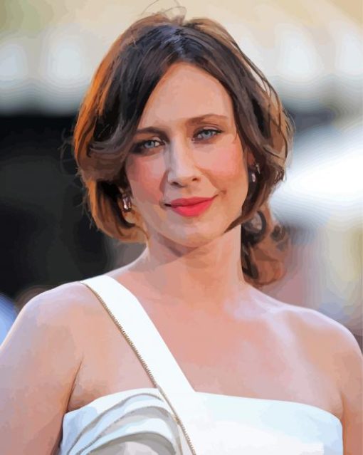 Adorable Vera Farmiga paint by numbers