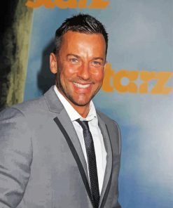 Aesthetic Craig Parker Actor paint by numbers