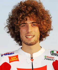 Aesthetic Simoncelli Racer paint by numbers