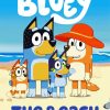 Bluey The Beach paint by numbers