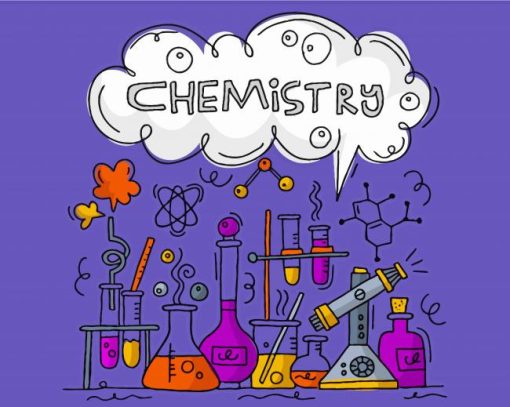 Chemistry paint by numbers