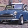 Classic Mini Car paint by numbers