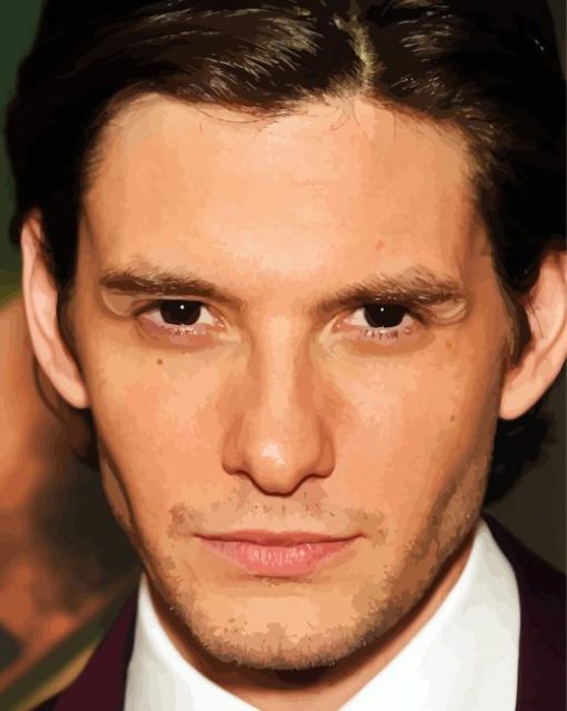 Close Up Ben Barnes paint by numbers