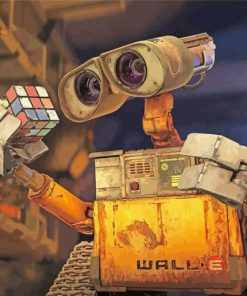 Close Up Wall E paint by numbers