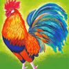 Colorful Chicken paint by numbers