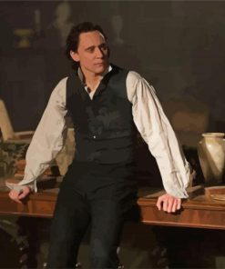 Crimson Peak Tom Hiddleston paint by numbers