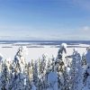 Finland The Koli Ice Road and Koli National Park paint by numbers