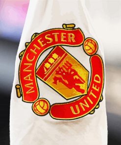 Manchester United FC Logo paint by numbers