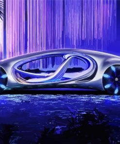 Mercedes Benz Avtr Vision paint by numbers