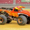 Orange Monster Truck paint by numbers