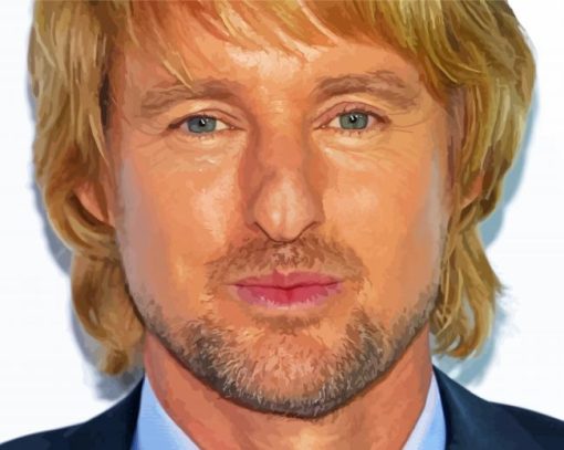 Owen Wilson paint by numbers