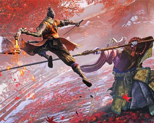 Sekiro Shadows Die Twice paint by numbers