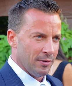 The Actor Craig Parker paint by numbers