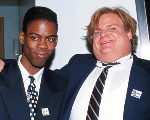 The American Actor Chris Farley paint by numbers