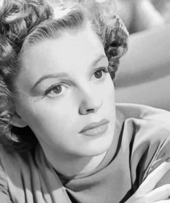 The Beautiful Actress Judy Garland paint by numbers