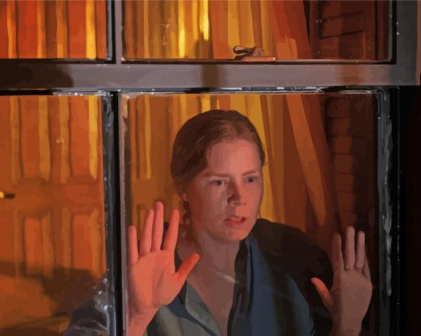 The Woman in The Window Movie Character paint by numbers