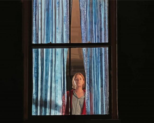 The Woman in The Window Movie paint by numbers