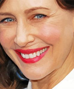 Vera Farmiga Smiling paint by numbers