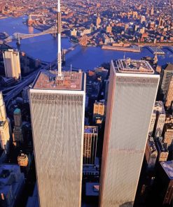 World Trade Center paint by numbers