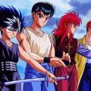 Yu Yu Hakusho Manga Anime paint by numbers