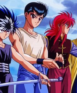 Yu Yu Hakusho Manga Anime paint by numbers