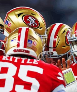 49ers Team paint by number