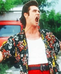 Ace Ventura Movie Character paint by number