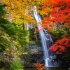 Waterfall Japan paint by number