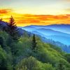 Appalachian Mountains paint by number