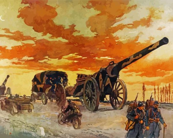 Artillery Art paint by number