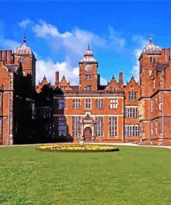 Aston Hall Birmingham City paint by number