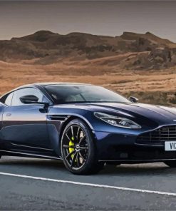 Aston Martin Car paint by number