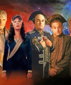 Babylon 5 Characters paint by number