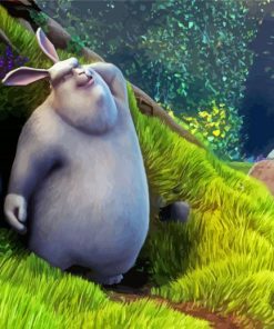 Big Buck Bunny Character paint by number